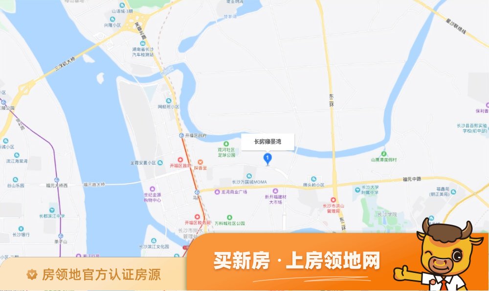 长房雍景湾位置交通图2