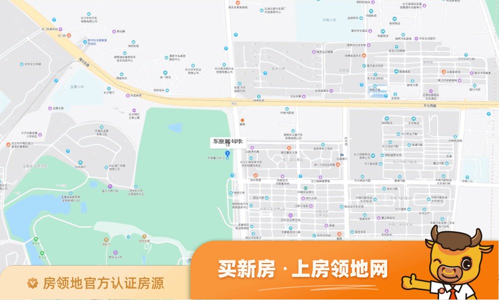 东原麓印长江位置交通图56