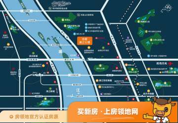 合能湘江公馆位置交通图1