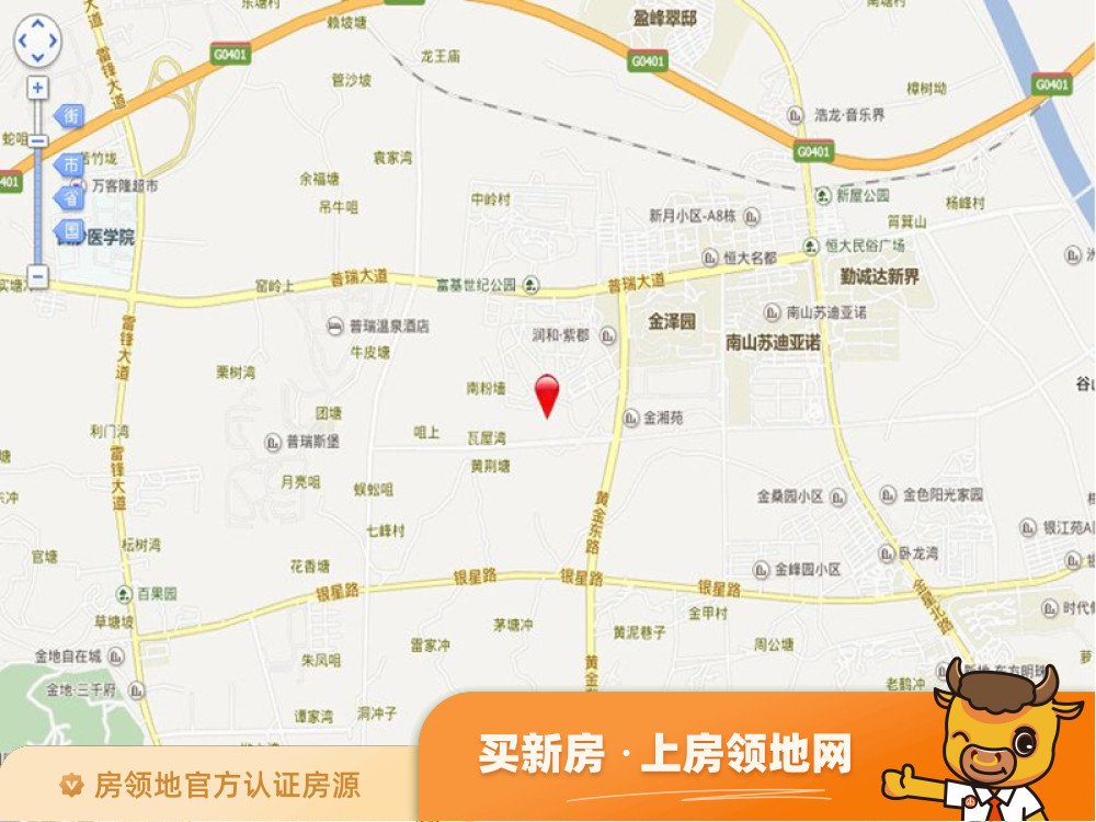 三润城（住宅）位置交通图2