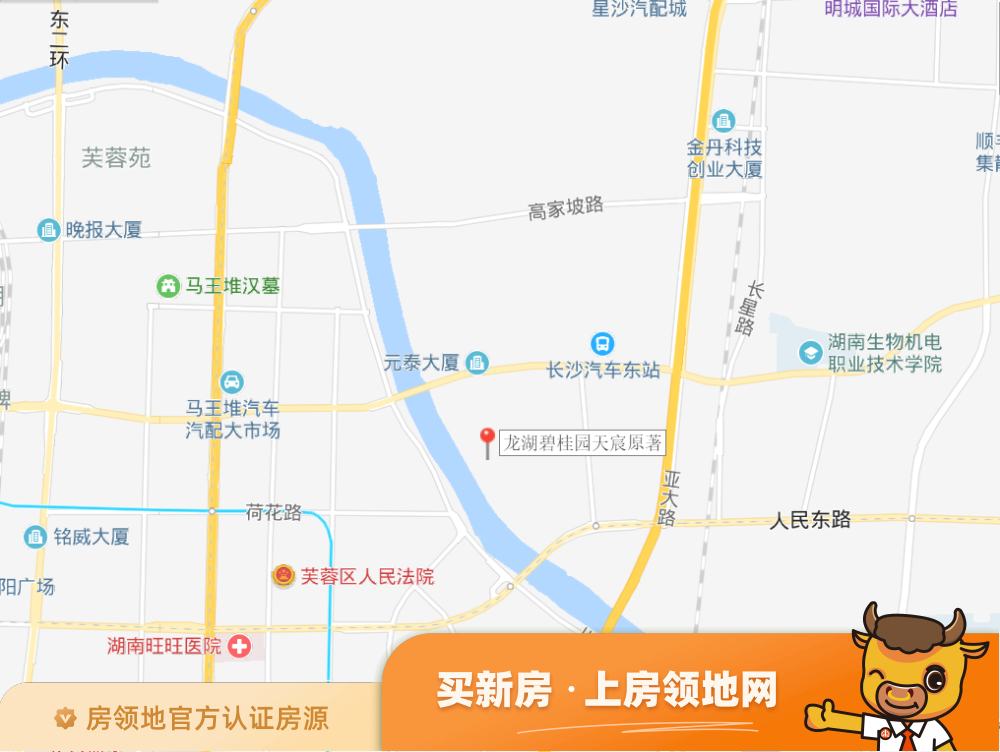 龙湖碧桂园天宸原著（住宅）位置交通图28
