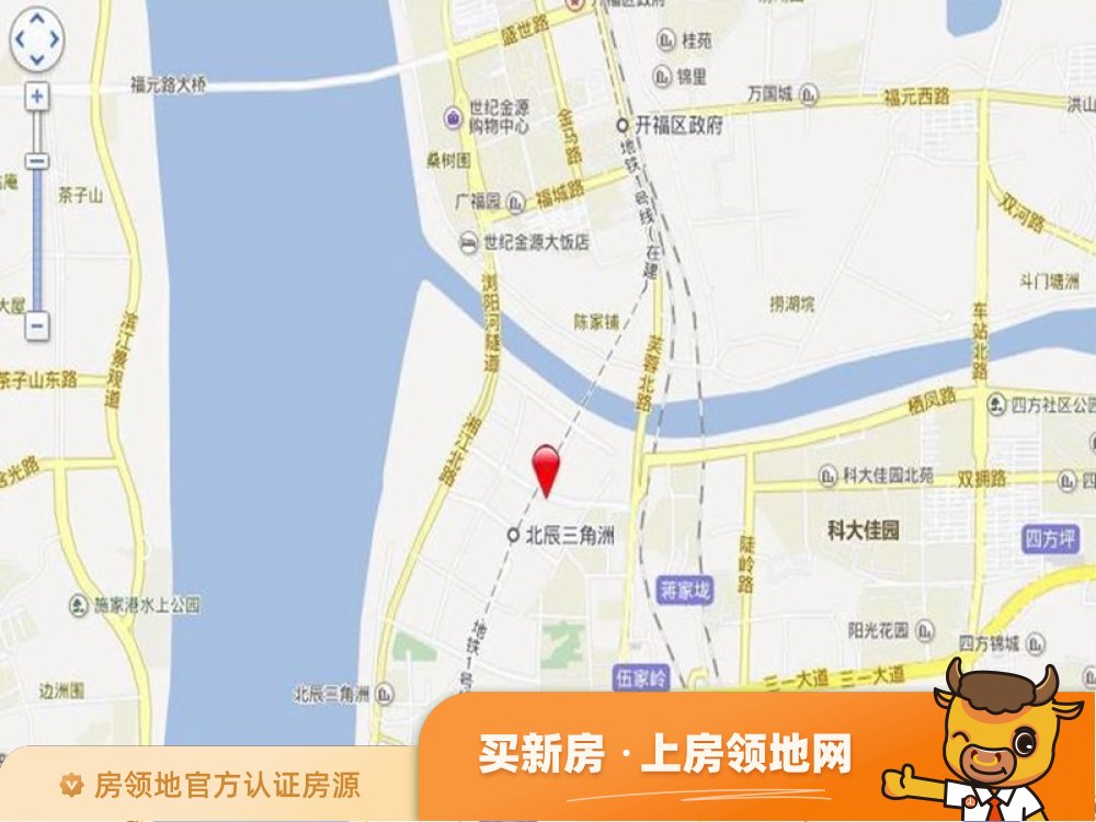 北辰凤凰天街商铺位置交通图1