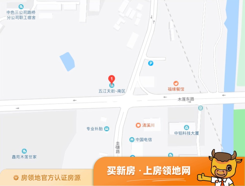 五江天街南区商铺位置交通图13