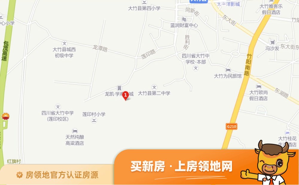 龙凯学府上城位置交通图28