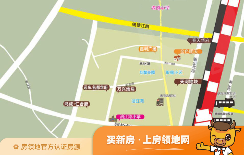 鸿成仁合府二期位置交通图39