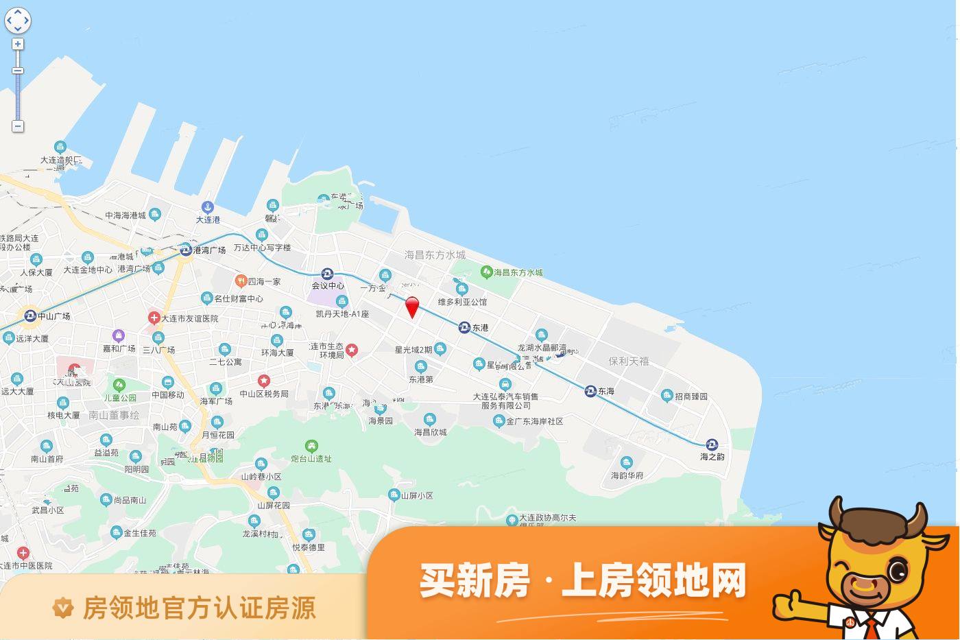 中海东港位置交通图4