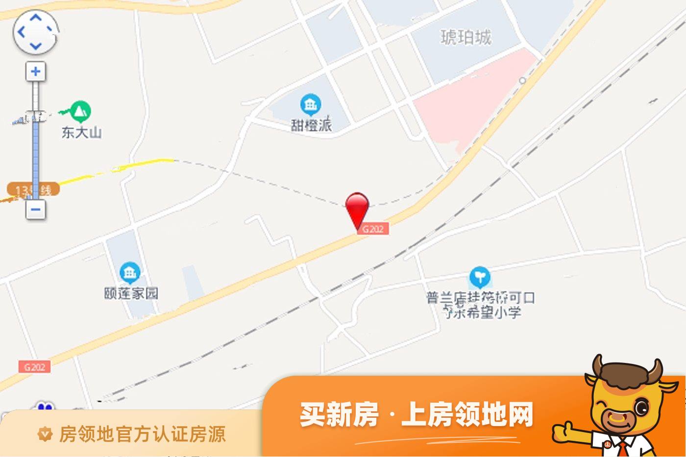 锦绣华府位置交通图14