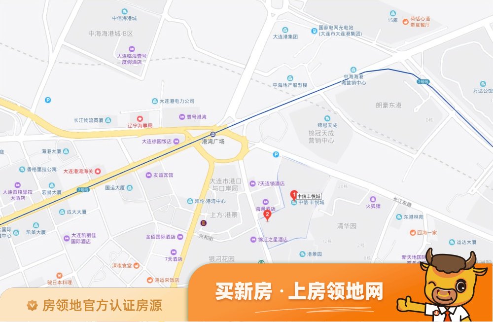 中信丰悦城位置交通图2