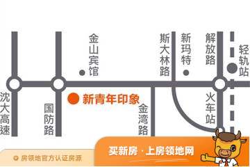 中国铁建凤岭国际城位置交通图1