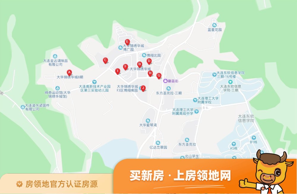 大华锦绣华城位置交通图3
