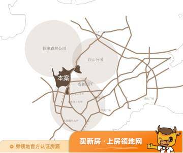 大华锦绣华城位置交通图9