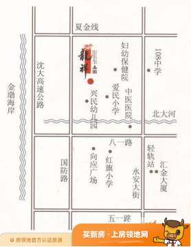 龙祥嘉园位置交通图2