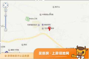 中国铁建山语城位置交通图1