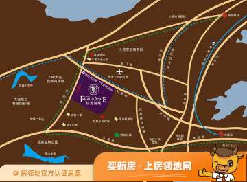 缇香漫城位置交通图2