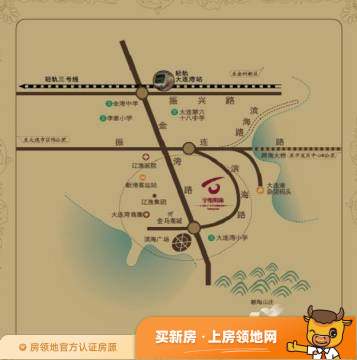 正元清水湾位置交通图1