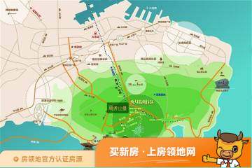 明秀山景位置交通图1