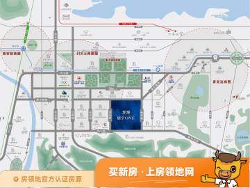 龙湖唐宁ONE位置交通图2