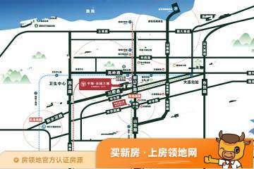 中海公园上城位置交通图4