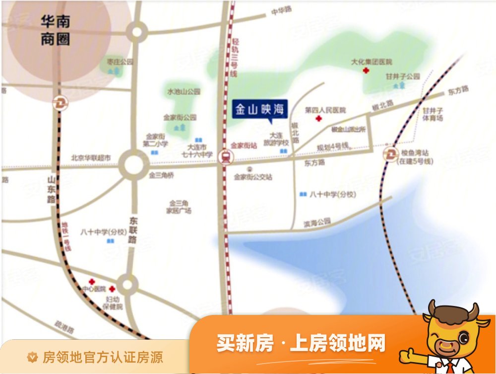 君华锦云位置交通图3