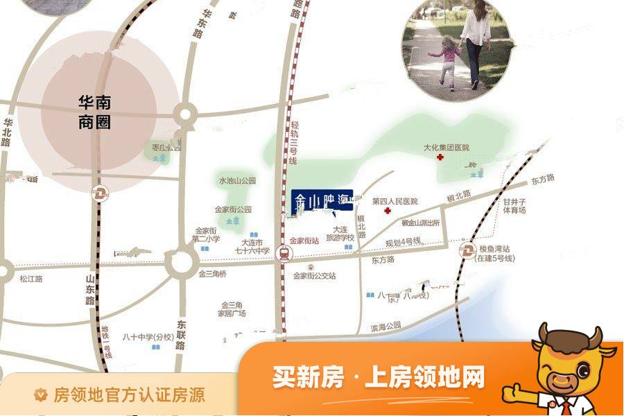 君华锦云位置交通图1