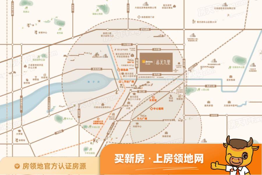 龙光玖珑湾位置交通图3