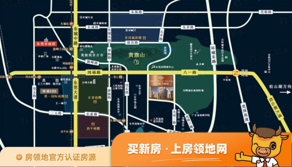 盈龙1号府位置交通图2