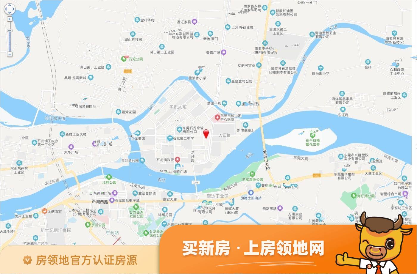 上海城新天地家园位置交通图1