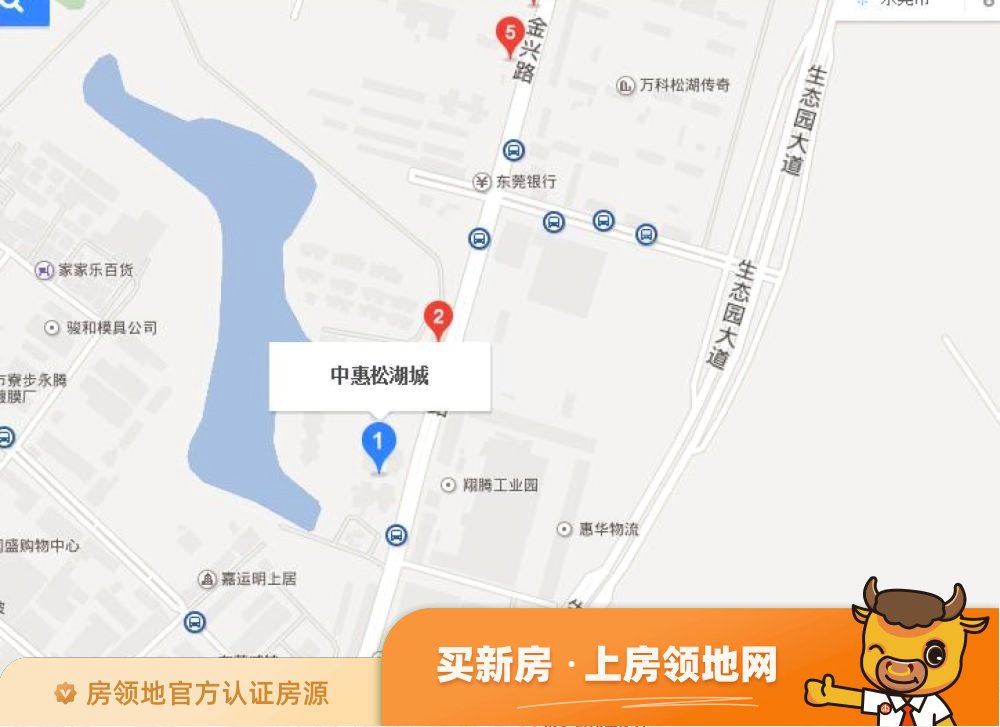 临澜商业广场位置交通图4