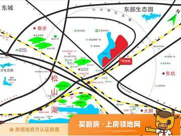 临澜商业广场位置交通图1