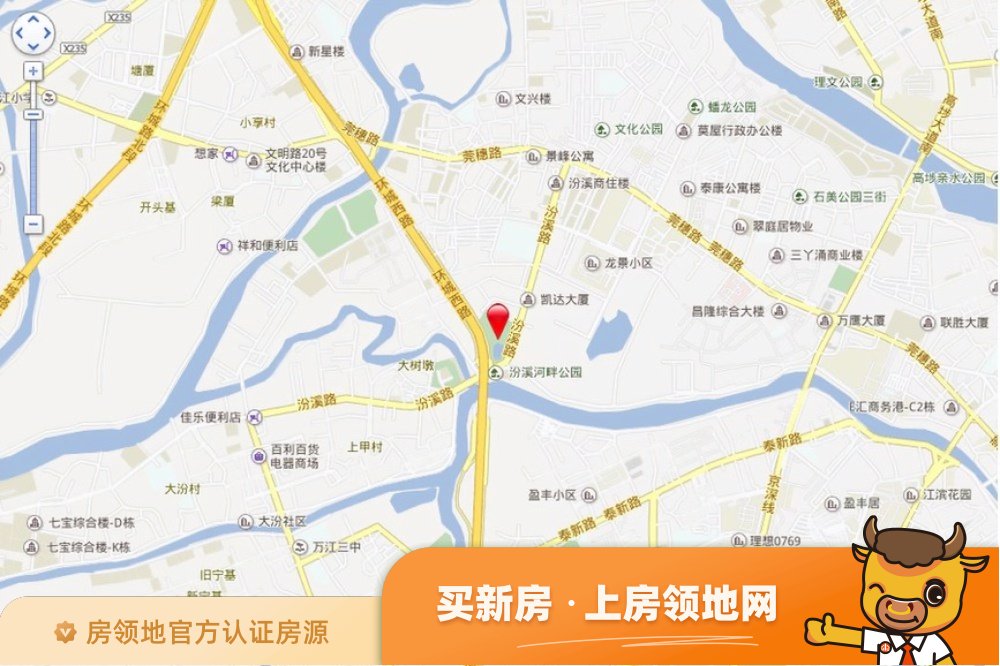信鸿江月湾位置交通图24