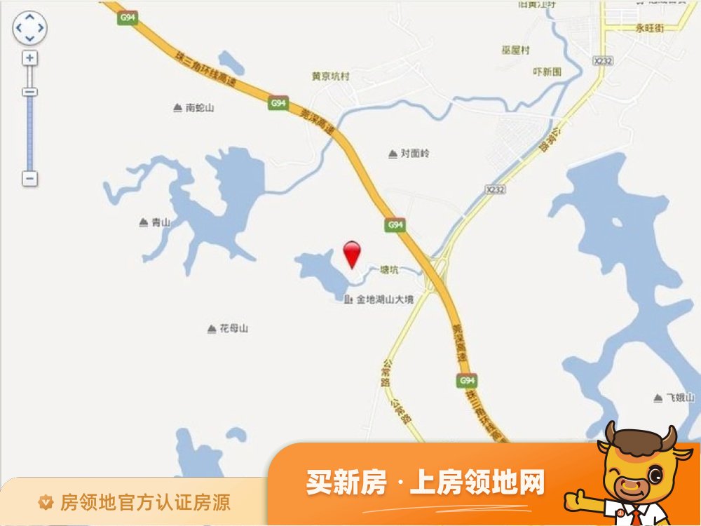 碧桂园天澜位置交通图2