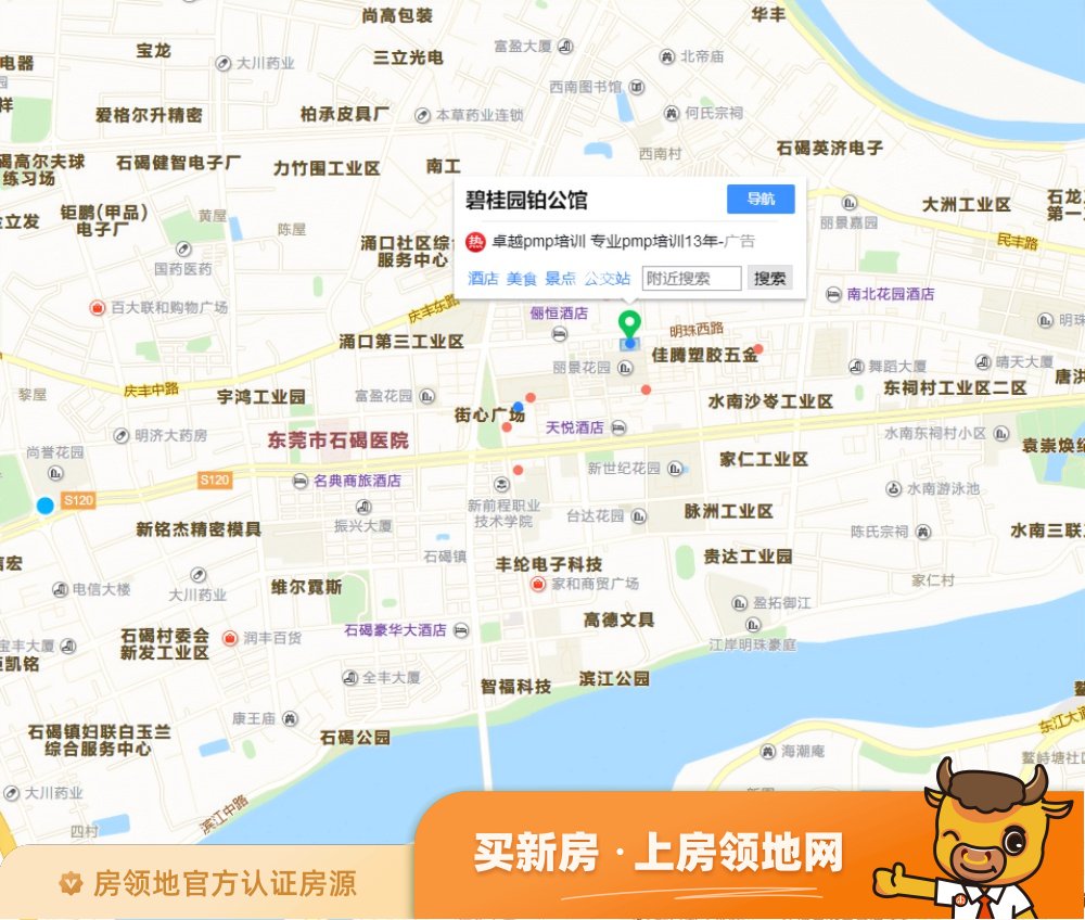 碧桂园铂公馆位置交通图46
