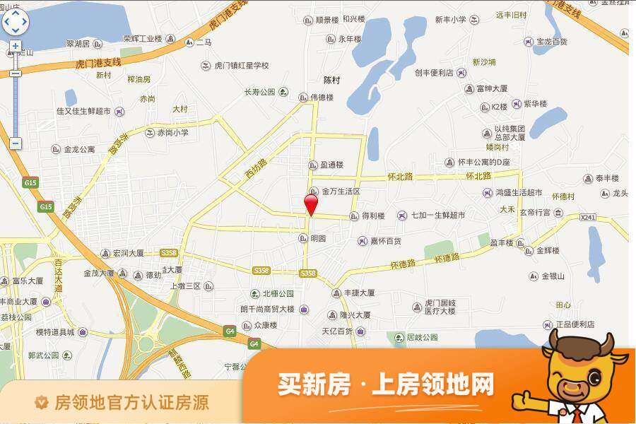 中海国际位置交通图1