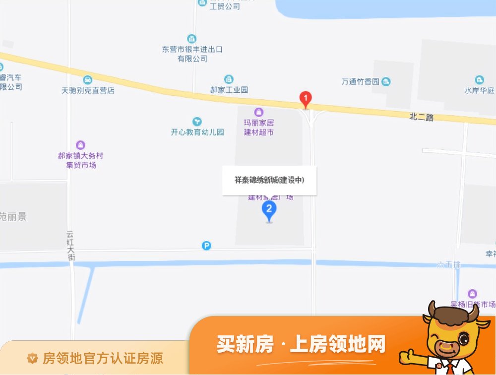 祥泰锦绣新城位置交通图29