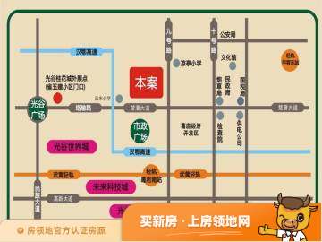 光谷桂花城位置交通图31