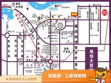 光谷桂花城位置交通图32