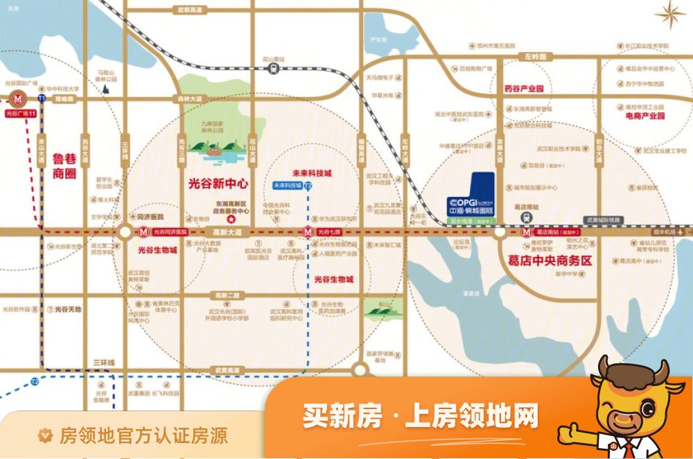 中海锦城国际位置交通图14