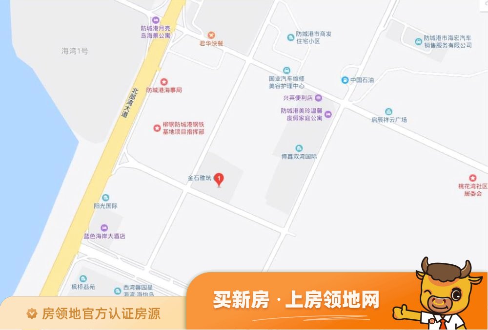 泛宇惠港新城位置交通图2