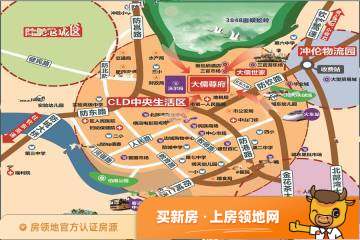 宝龙大儒尊府位置交通图1