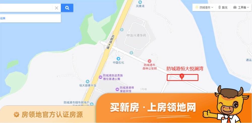 恒大悦澜湾位置交通图39