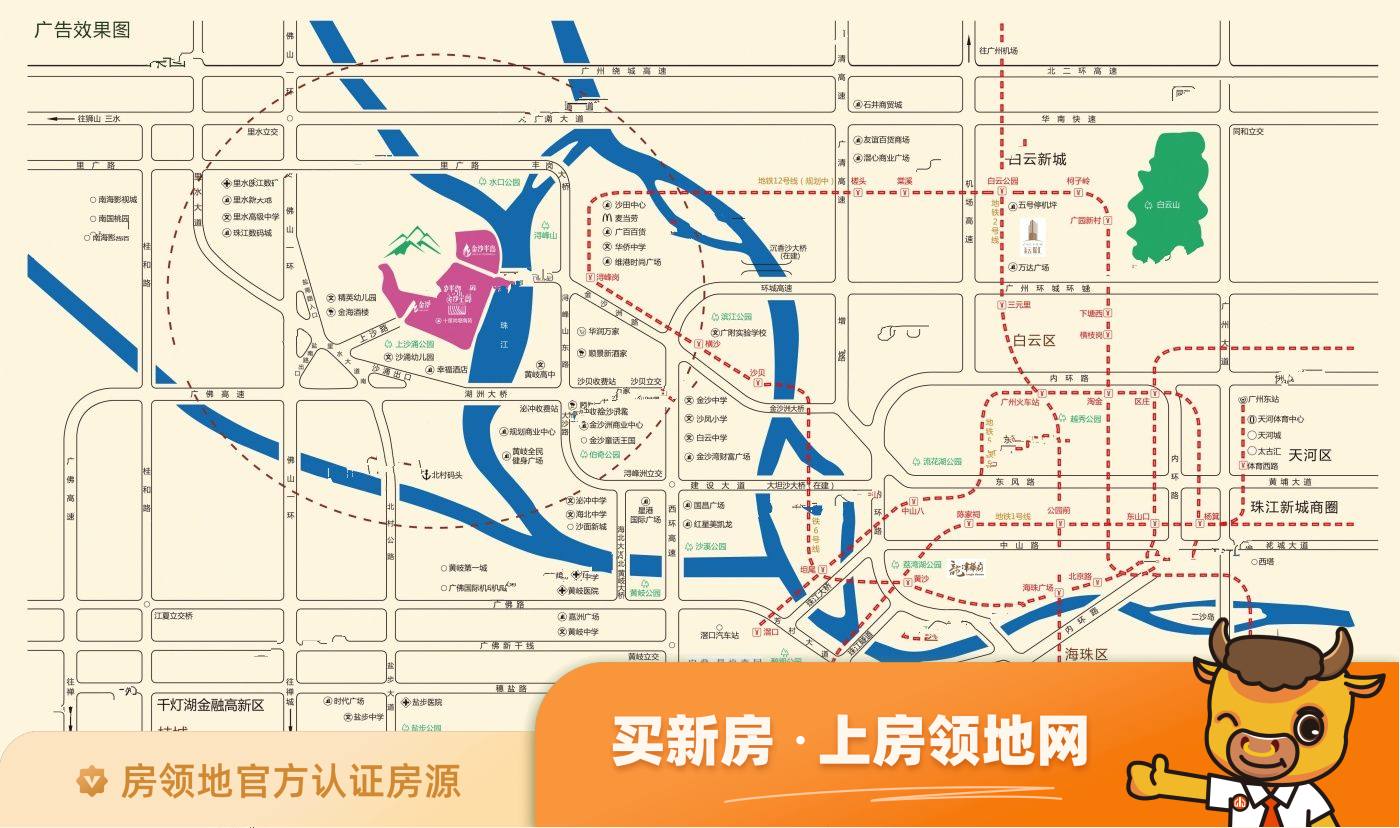 宏宇天御江畔位置交通图1