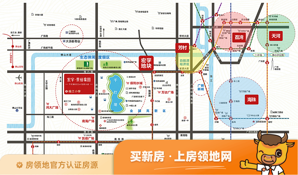 宏宇景裕豪园位置交通图2