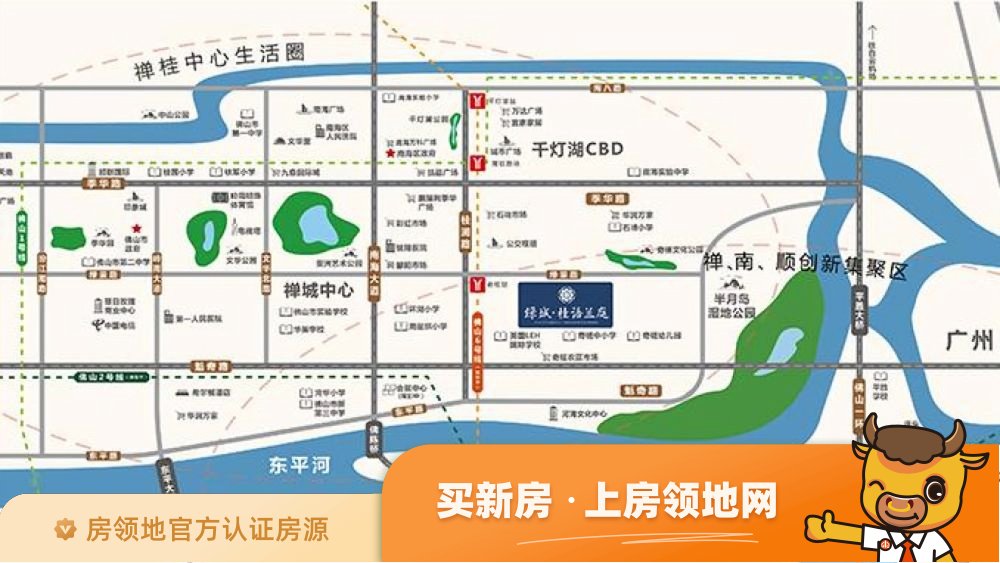 绿城桂语兰庭位置交通图47