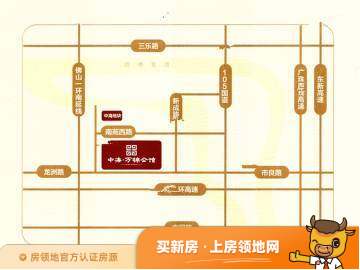 中海万锦公馆位置交通图52
