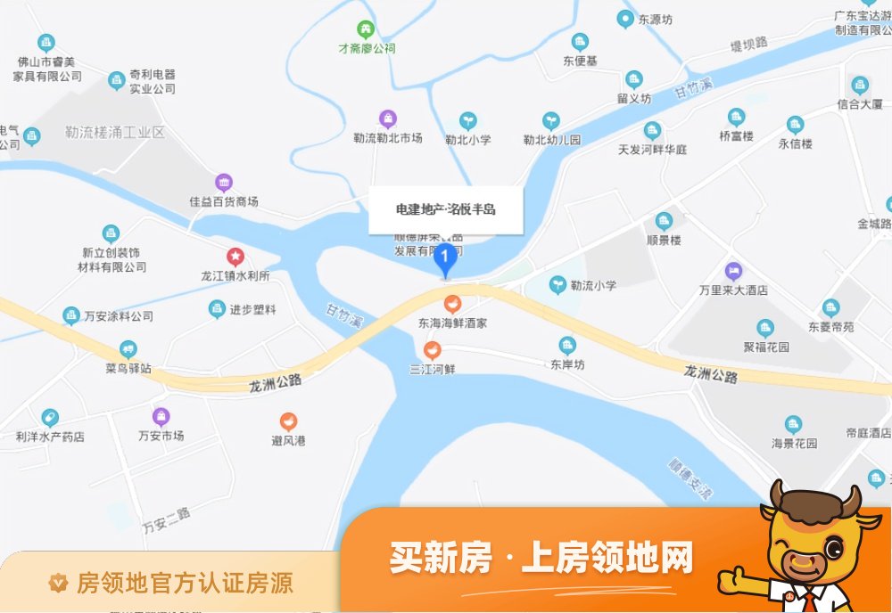 电建地产洺悦半岛位置交通图3