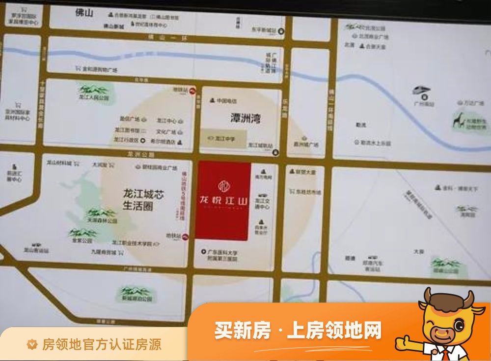 龙悦江山位置交通图26