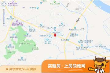 龙悦江山位置交通图1