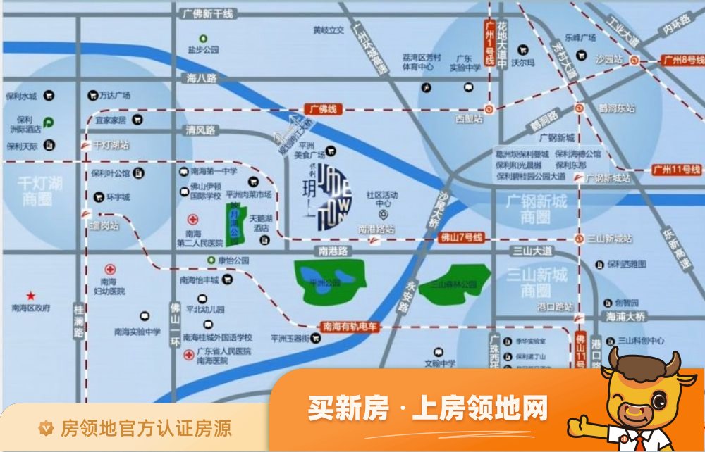 晋合广场位置交通图2