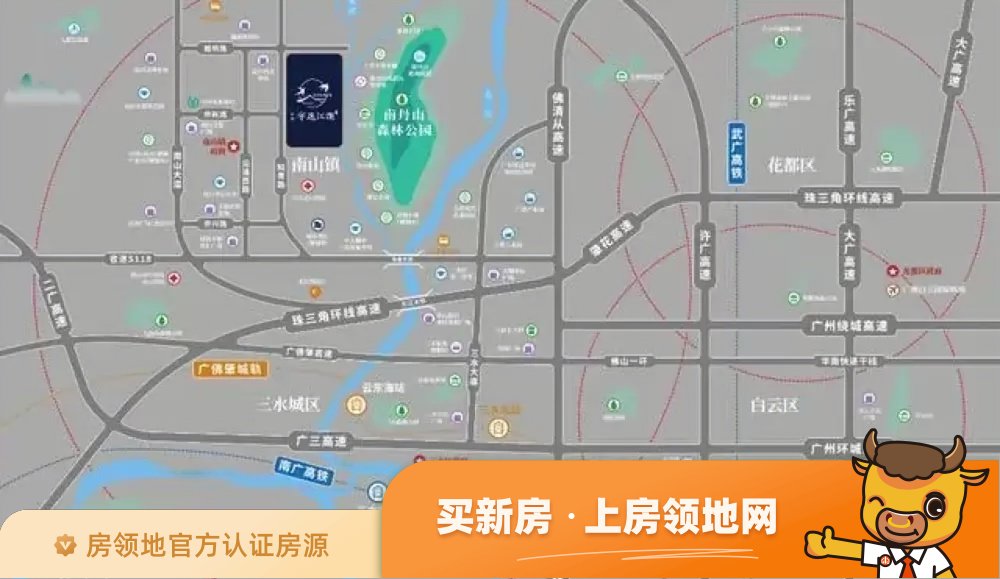 盛凯宇逸江澜位置交通图46