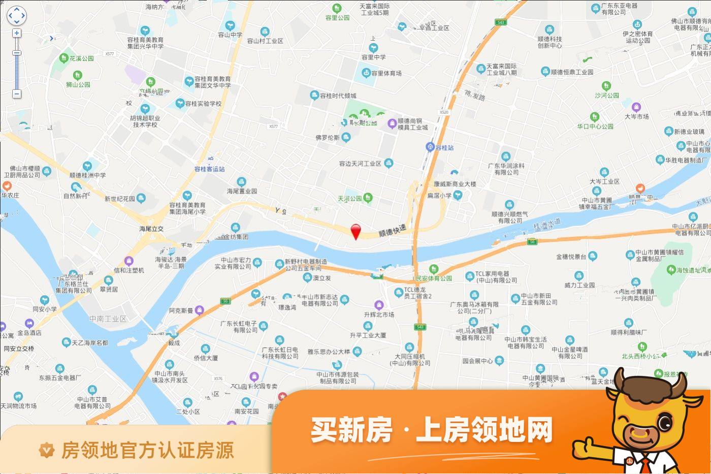 颐安滨悦名庭位置交通图4